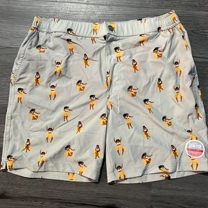 Mosmann Hula Girl Swim Shorts